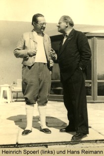 Heinrich Spoerl & Hans Reimann in den 30er Jahren